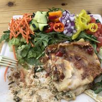 Enough for 2, but I could’ve eaten the whole thing.  at CoKiea's Kitchen in Portland