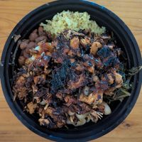 Soul Bowl with jackfruit at CoKiea's Kitchen in Portland