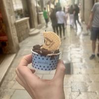 Vegan dark chocolatee  at Aroma in Split