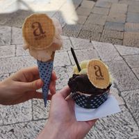 Grapefruit, Pineapple coconut and dark chocolat at Aroma in Split