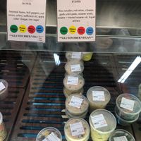 Vegan deli items at Natural Living Center in Bangor