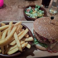 Avocado burger at Tortillas in Eindhoven