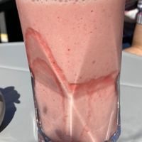 Strawberry and banana oat smoothie   at Crema e Gusto in Dundalk