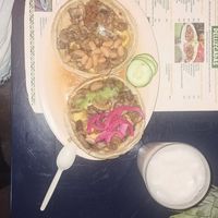 Pellizcadas with mushrooms at Taquería Los Arbolitos in San Francisco