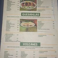 Menú at Taquería Los Arbolitos in San Francisco