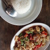 Tempeh Tofu Koloke at Warung Kita in Kuta