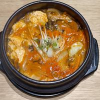 soft tofu hot pot at Minari in Southport