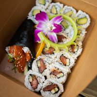 Hand Roll, Avocado Roll & Spicy Tomato at The Sushi Samurai - Queen Anne in Seattle