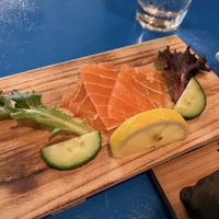 Salmon sashimi  at The Sushi Samurai - Queen Anne in Seattle