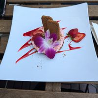 Strawberry cheesecake at The Sushi Samurai - Queen Anne in Seattle