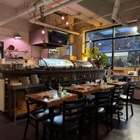 Cozy indoor seating  at The Sushi Samurai - Queen Anne in Seattle