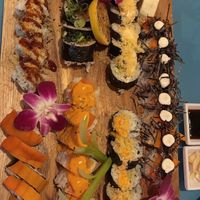 Charchooie with sushi   at The Sushi Samurai - Queen Anne in Seattle