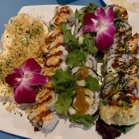 Samurai, ?, curry, Mr Krabs   at The Sushi Samurai - Queen Anne in Seattle