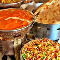 A good choice of vegetarian and vegan options   at Indian Zaffran in Lanzarote