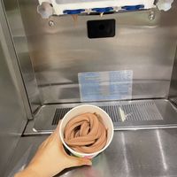 Vegan Chocolate soufflé option  at YogurtLand in Dubai