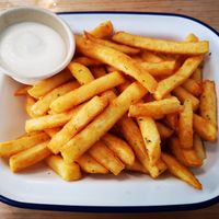 Hot Chips with Aioli at Gage Roads Freo Brewery in Fremantle