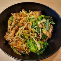 Create your own bowl . Vegan at Wok to Walk in Sofia