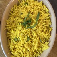 Pilau rice  at Sitar Indian Restaurant in Dundalk