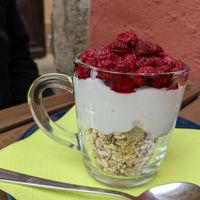 Vegan cereal bowl at Coffee & Panini in Ulm