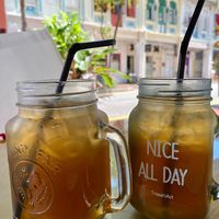 Relaxing!  at VeganBliss 蔬福 in Central Singapore