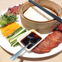 Peking Duck at VeganBliss 蔬福 in Central Singapore
