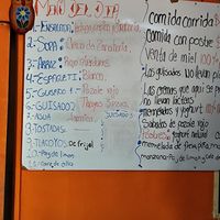 El menú del día at Comida Vegetariana el Rabanito in Puebla