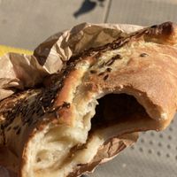 Pastry with eggplant  at Piekarnia Gruzinska Ketili Puri in Gdansk