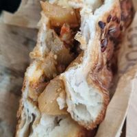 Eggplant (Aubergine) pastry at Piekarnia Gruzinska Ketili Puri in Gdansk