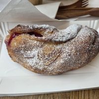 Raspberry strudel at Piekarnia Gruzinska Ketili Puri in Gdansk