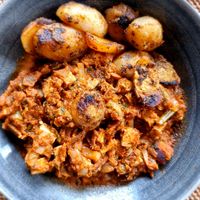 Smokey tofu at Plan B 24/7 in Zedelgem