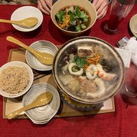 Chinese medicinal hotpot, open at vegan veggie joga - 嫦娥 in Tokyo