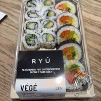 Veg Sushi  at YUL - Ryú in Dorval