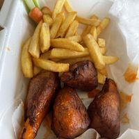 Medium wings   at The Twisted Vegan in Tampa