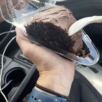 Chocolate cake  at The Twisted Vegan in Tampa