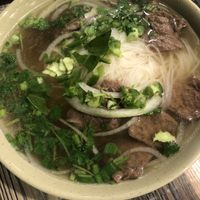 “Beef” pho (vegan imitation meat)   at Pho 21 Noodle- Grill and Vegan House in Canoga Park