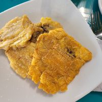 patacones at Solare SAI Ecohotel in San Andres
