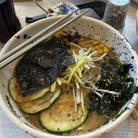 The vegan ramen (not spicy)  at Ramen Otaku in Mallorca