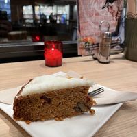 Carrot cake  at Copper Branch in Rotterdam
