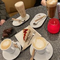 Coffee with cake😋  at Copper Branch in Rotterdam