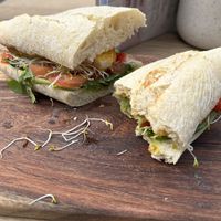 Pesto Sandwich  at Copper Branch in Rotterdam