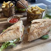 copper club sandwich  at Copper Branch in Rotterdam