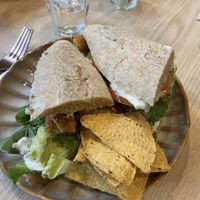 Chicken sandwich   at Copper Branch in Rotterdam