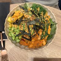 Sweet & Spicy Poke Bowl  at Copper Branch in Rotterdam