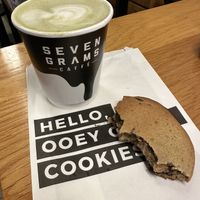   at Seven Grams Caffé in New York City