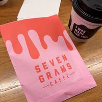   at Seven Grams Caffé in New York City