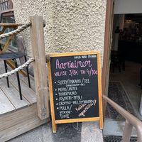 Breakfast menu.  at Encanto - Art Cafe in Helsinki