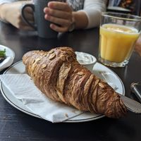 Croissaint at Encanto - Art Cafe in Helsinki