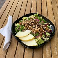 Tofu skewers  at Encanto - Art Cafe in Helsinki