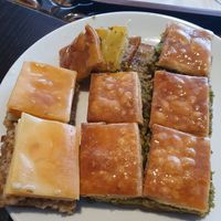 Bricks,  not pastry. at Karaköy Güllüoğlu in Istanbul