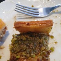 Dry pasta in syrup. at Karaköy Güllüoğlu in Istanbul